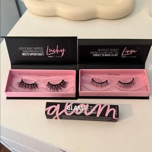New in Box Glamnetic Lashes and Eyeliner